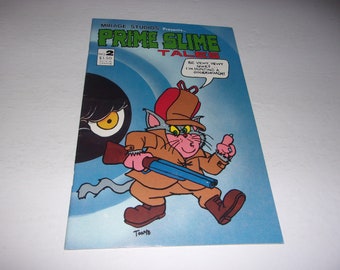 Prime Slime Tales # 2, Mirage Studio Comic, 1986, Art, Collectible, Illustrated, Comic Book