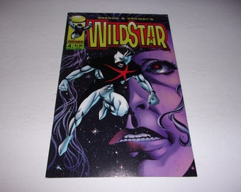 Wildstar, # 4, Vintage November 1993, Image Comic, Art, Collectible, Illustrated, Comic Book