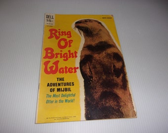 Ring of Bright Water, Dell Comic Book, October 1969, Art, Illustrated, Vintage Comic