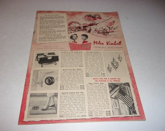 1953 Miles Kimball Co. Catalog of Gifts & Housewares Oshkosh WI Mrs.  Housewife