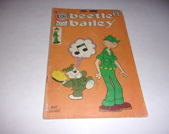 Beetle Bailey  Number 111, Vintage June 1975 Comic Book, Art, Illustrated, Humor