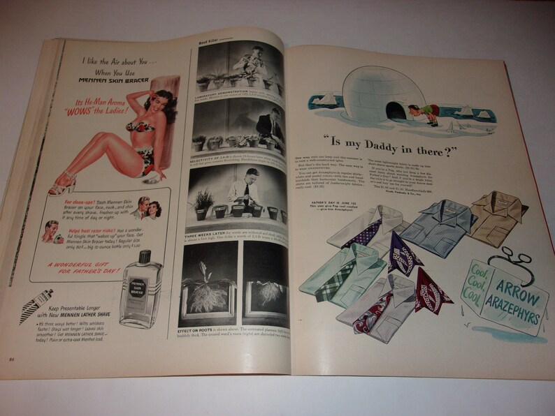 Vintage Life Magazine June 9, 1947 Young Ballerina Cover, Collectible, Vintage Ads, Paper Ephemera, Scrapbooking image 7