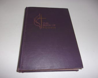 The Book of Hymns, Vintage 1979 United Methodist Church, Hardcover, Music Book, Collectible