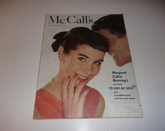 Vintage McCall's Magazine January 1950 - Vintage Ads Paper Ephemera Collectible