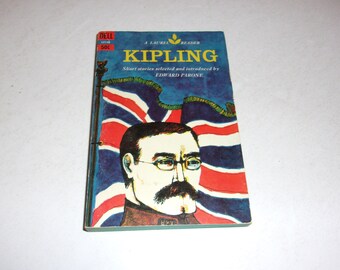 Kipling A Reader by Edward Parone - Vintage 1960 Dell First Printing Collectible Paperback Book