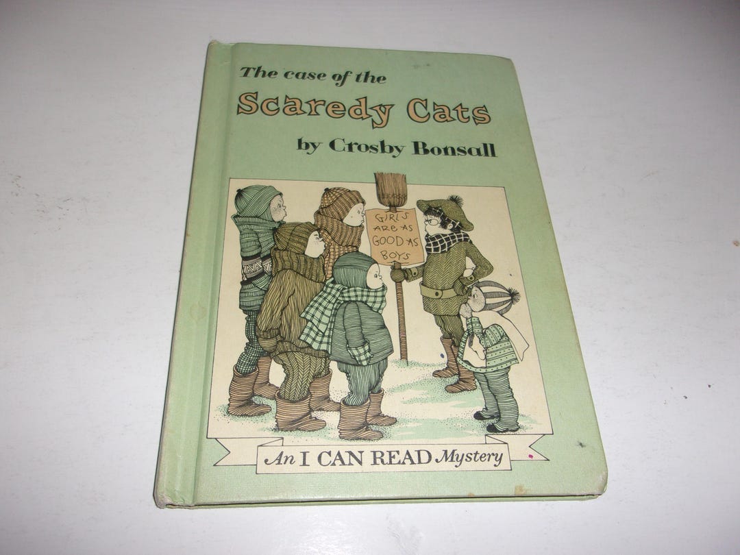 The Case of the Scaredy Cats by Crosby Bonsall - Vintage 1971 Children ...