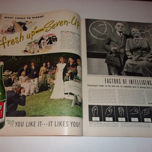 Vintage Life Magazine June 9, 1947 Young Ballerina Cover, Collectible, Vintage Ads, Paper Ephemera, Scrapbooking image 6