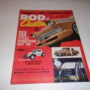 Vintage Rod & Custom Magazine December 1962 - Ed Roth's New 
