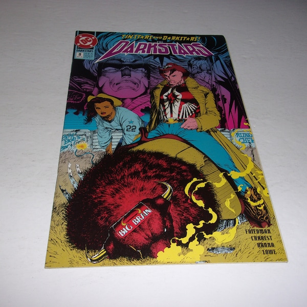 Darkstars # 8, May 1993, DC Comic Book, Collectible, Art, Illustrated, Comics