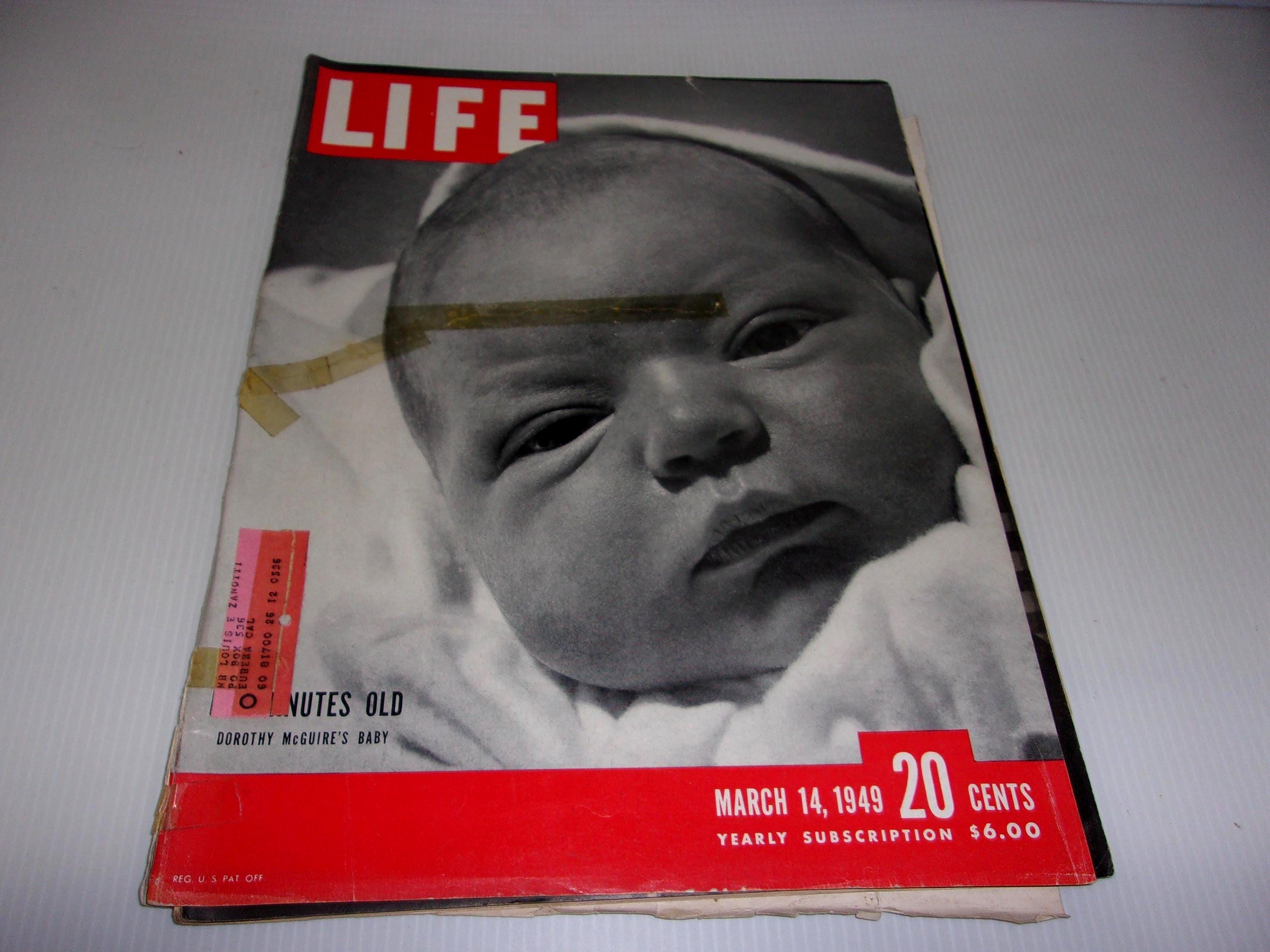 Life Magazine 1949 - Etsy