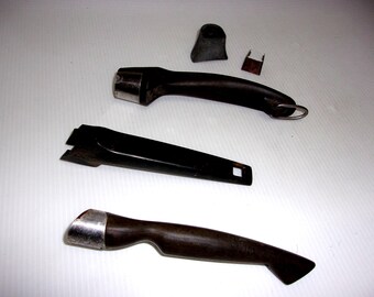 Vintage Group of Pan, Pot Handles, Club, Wear Ever, Mirro, Shabby and Chic