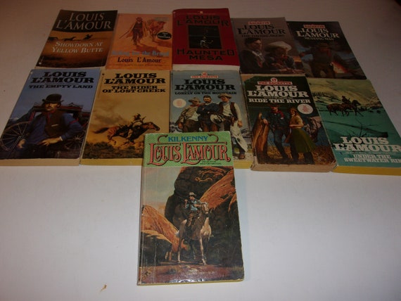 Louis L'Amour Western Novels in Fiction Novels 
