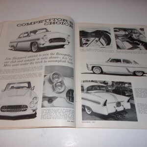 Vintage November 1961 Car Craft Magazine Big Go Kart Section, Vintage Ads, Collectible image 5