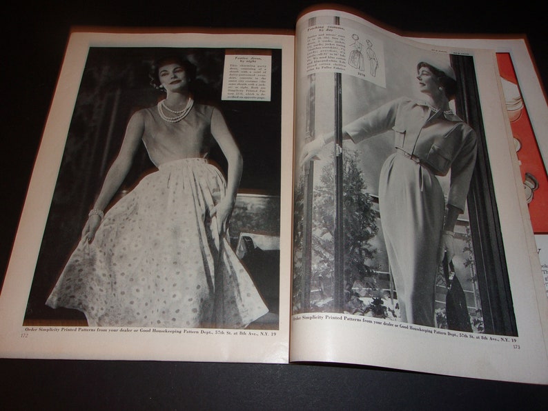 Vintage Good Housekeeping Magazine January 1958 Art, Scrapbooking, Vintage Ads, Retro 1950s image 6