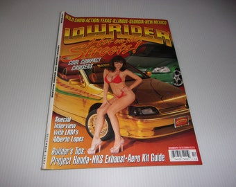 Vintage Lowrider Magazine December 1997, Hot on the Streets! Hot Trucks, Customs, Garage, Paper Ephemera, Vintage Ads