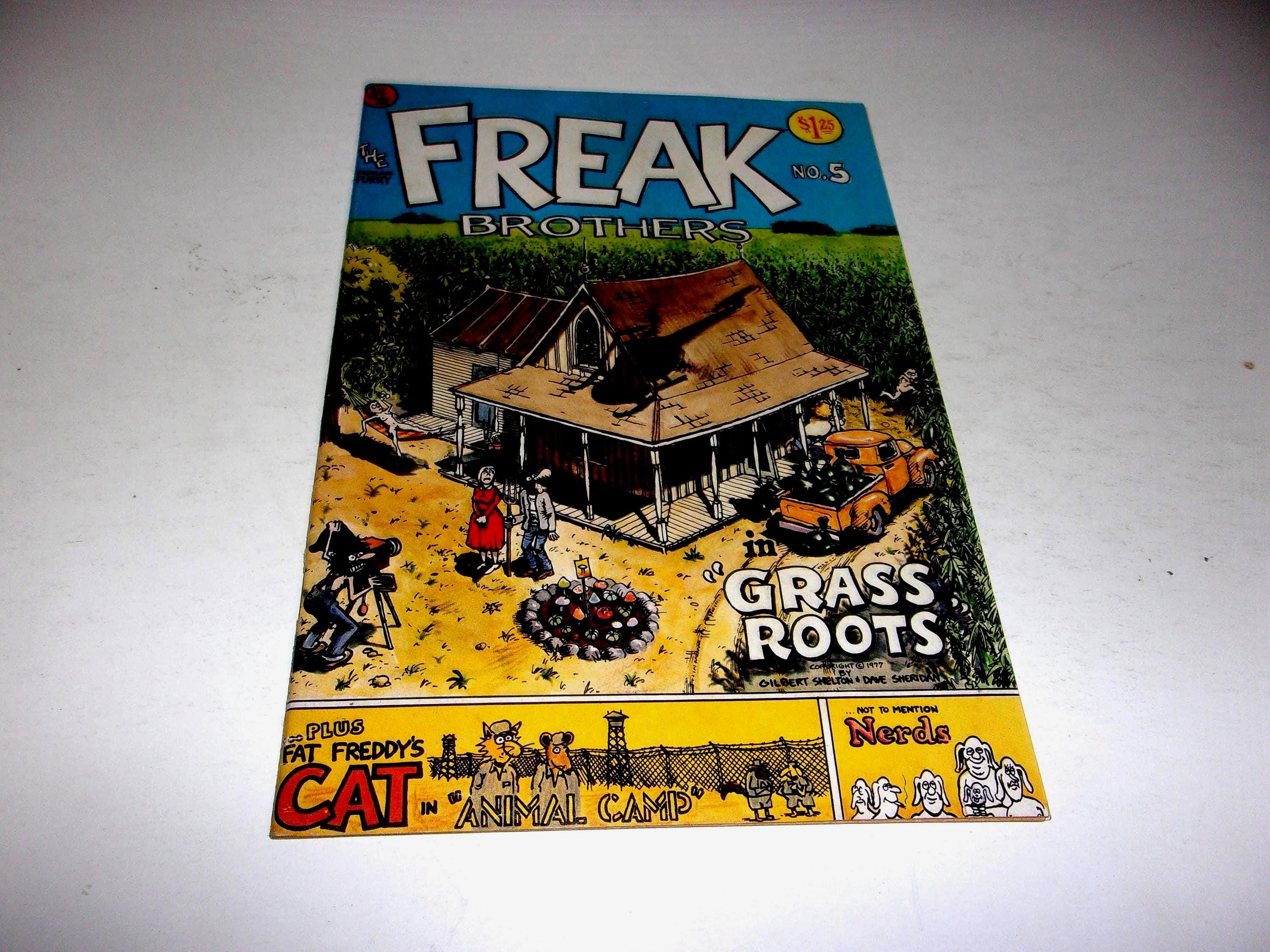 Furry Freak Brothers - Etsy