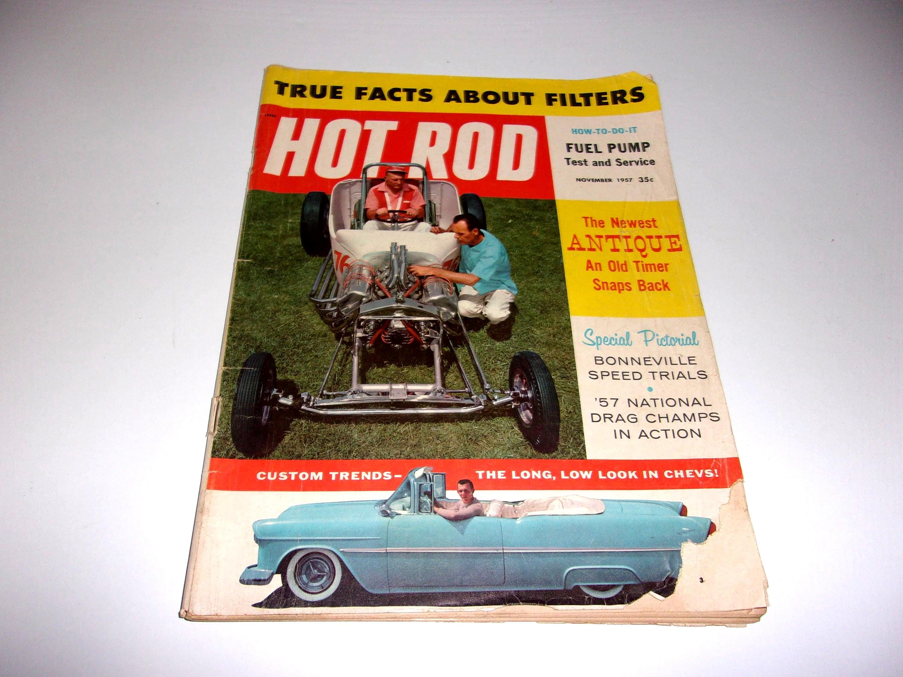 Vintage Hot Rod Magazine - Etsy