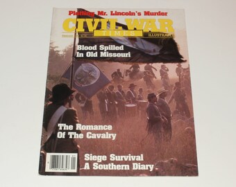 Vintage Civil War Times Illustrated Magazine February 1987 Volume 25 No 10 - The Romance of the Calvary - History-Art-Collectible