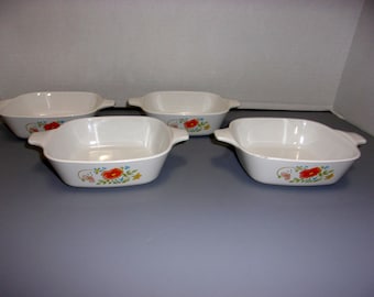 Vintage Corningware “wildflower” A-1-B 1 Quart Covered Casserole
