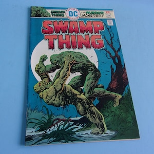Swamp Thing, Vol. 4 # 20, Vintage January 1976, DC Comic Book, Collectible, Art, Illustrated, Comics