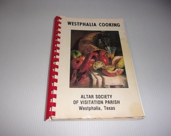 1987 Westphalia Cooking Cookbook, Recipes, Spiral-Bound, Cooking, Kitchen