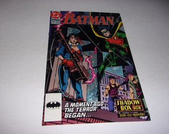 Batman, # 467, Vintage August 1991, DC Comic Book, Collectible, Art, Illustrated, Comics