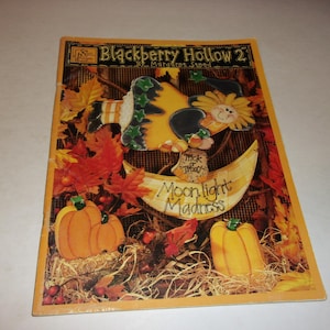 Folk Art Painting Pattern Book: Blackberry Hollow 2, Fall Theme, Wooden Signs