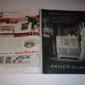 Vintage Life Magazine June 9, 1947 Young Ballerina Cover, Collectible, Vintage Ads, Paper Ephemera, Scrapbooking image 2