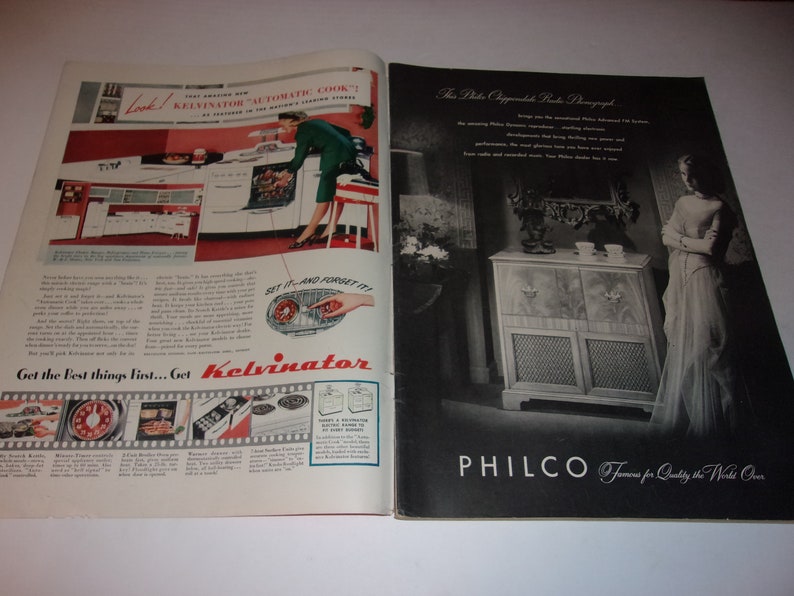 Vintage Life Magazine June 9, 1947 Young Ballerina Cover, Collectible, Vintage Ads, Paper Ephemera, Scrapbooking image 2