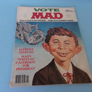 Mad Magazine # 218, October 1980 - You Could Do Worse, Vintage Comics, Cartoons, Illustrations, Humor, Collectible