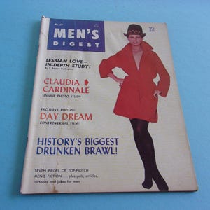 Vintage Men&#39;s Digest Magazine: June 1965, Retro, Tame Content