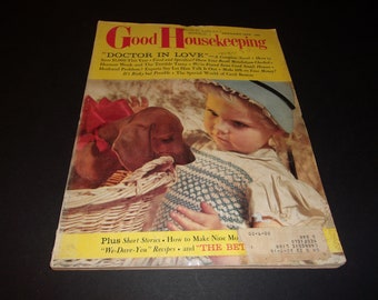 Vintage Good Housekeeping Magazine January 1958 - Art, Scrapbooking, Vintage Ads, Retro 1950s