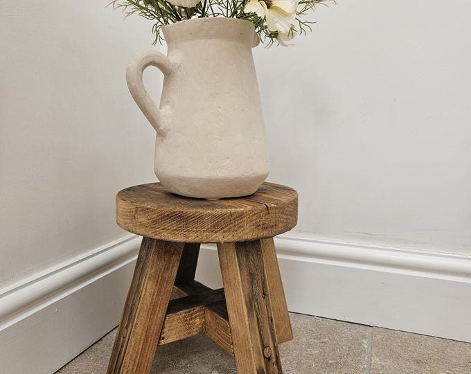 BRAND NEW stool range beautiful handmade rustic mini stools