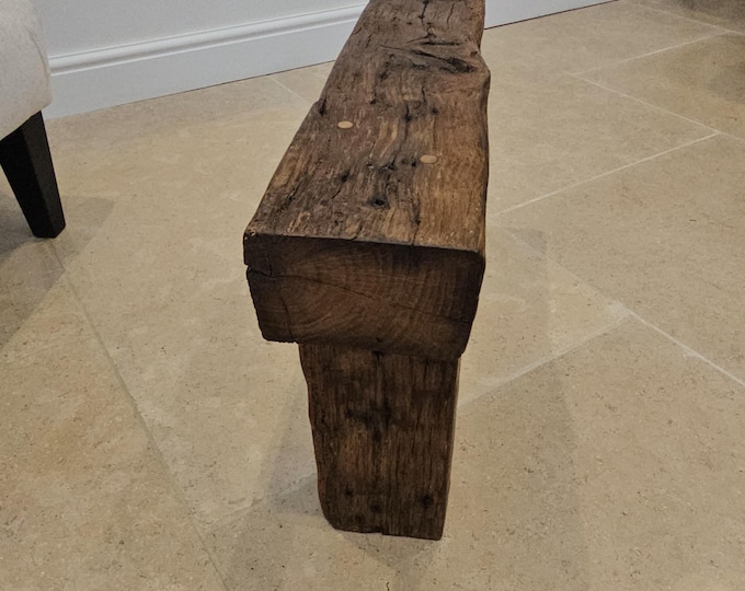 The Burford - A vintage reclaimed wooden bench