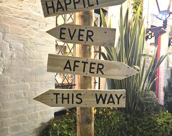Custom Rustic Wedding Sign: Handcrafted Wood, Personalized Text