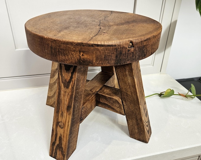 BRAND NEW stool range beautiful handmade rustic mini stools