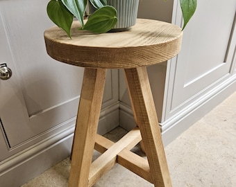 BRAND NEW stool range. A beautiful handmade rustic stool