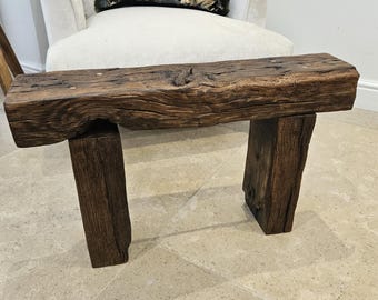 The Burford - A vintage reclaimed wooden bench