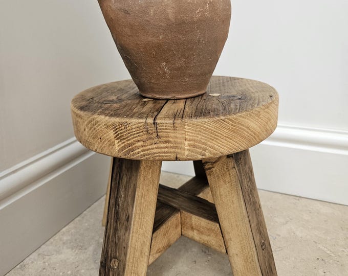 BRAND NEW stool range beautiful handmade rustic mini stools
