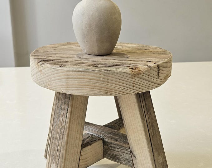BRAND NEW stool range beautiful handmade rustic mini stools