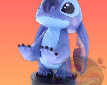 3D Printable Lilo and Stitch - Stitch Controller Holder in STL | Adorable Model for Gaming Fans