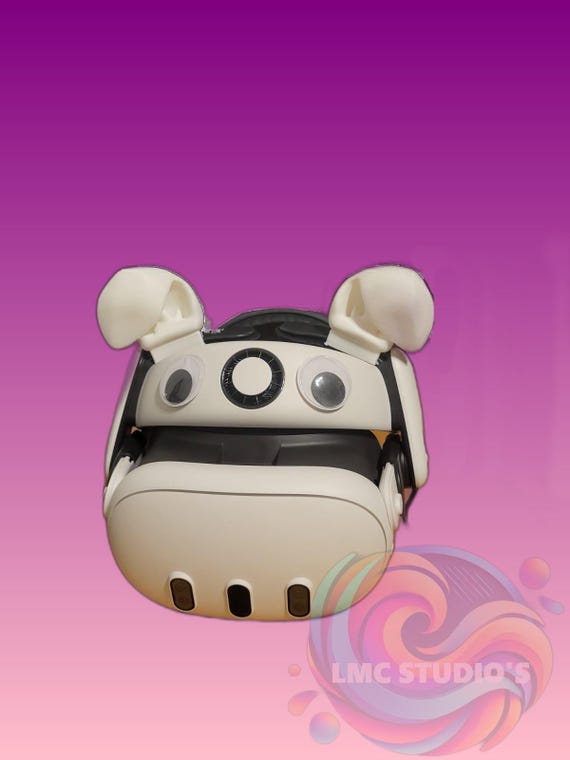3D Printable Dog Ears for Bobo VR S3 Pro (meta Quest 3) in 3MF