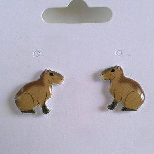 Capybara Earrings