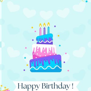 Tarjeta de felicitación de cumpleaños, feliz cumpleaños, muchos más por venir, imprimible