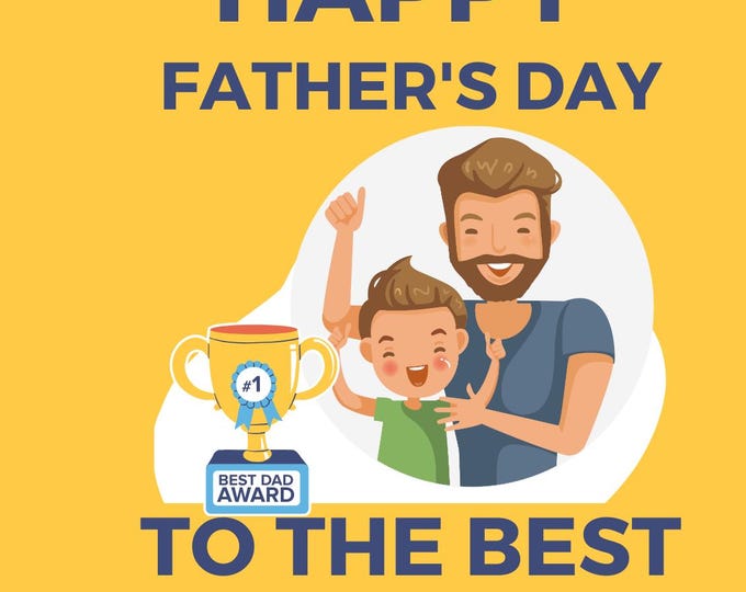 Sentimental Father's Day card, Heartfelt Father's Day card for a father who's a hero,  Best dad ever with scripture verse, Psalm 103:13