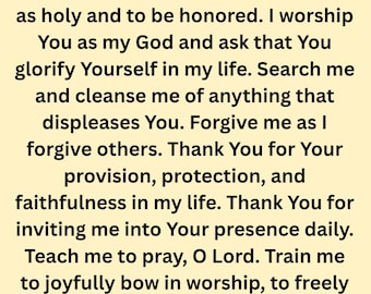 Christian Prayer Printable, Guidance, Protection, Revival, Hope Cards