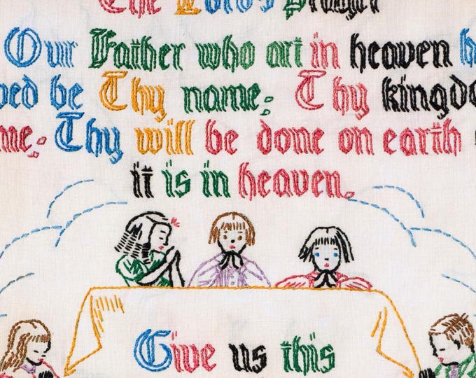 The Lord's Prayer Phone Wallpaper, Christian iPhone & Android Background, Bible Verse Digital Download, Faith Aesthetic Art