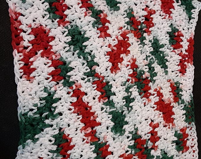 Washable and reusable, handmade cotton dish rag for kitchen, Eco-friendly kitchen washcloth, 100% cotton yarn, handmade crochet dishcloth