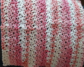 Eco-Friendly Reusable Washcloth, 100% Cotton Hand Crocheted Dishcloth, Handmade Kitchen Cleaning Cloth, Soft and Durable, Machine Washable