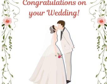 Wedding Congratulations Card